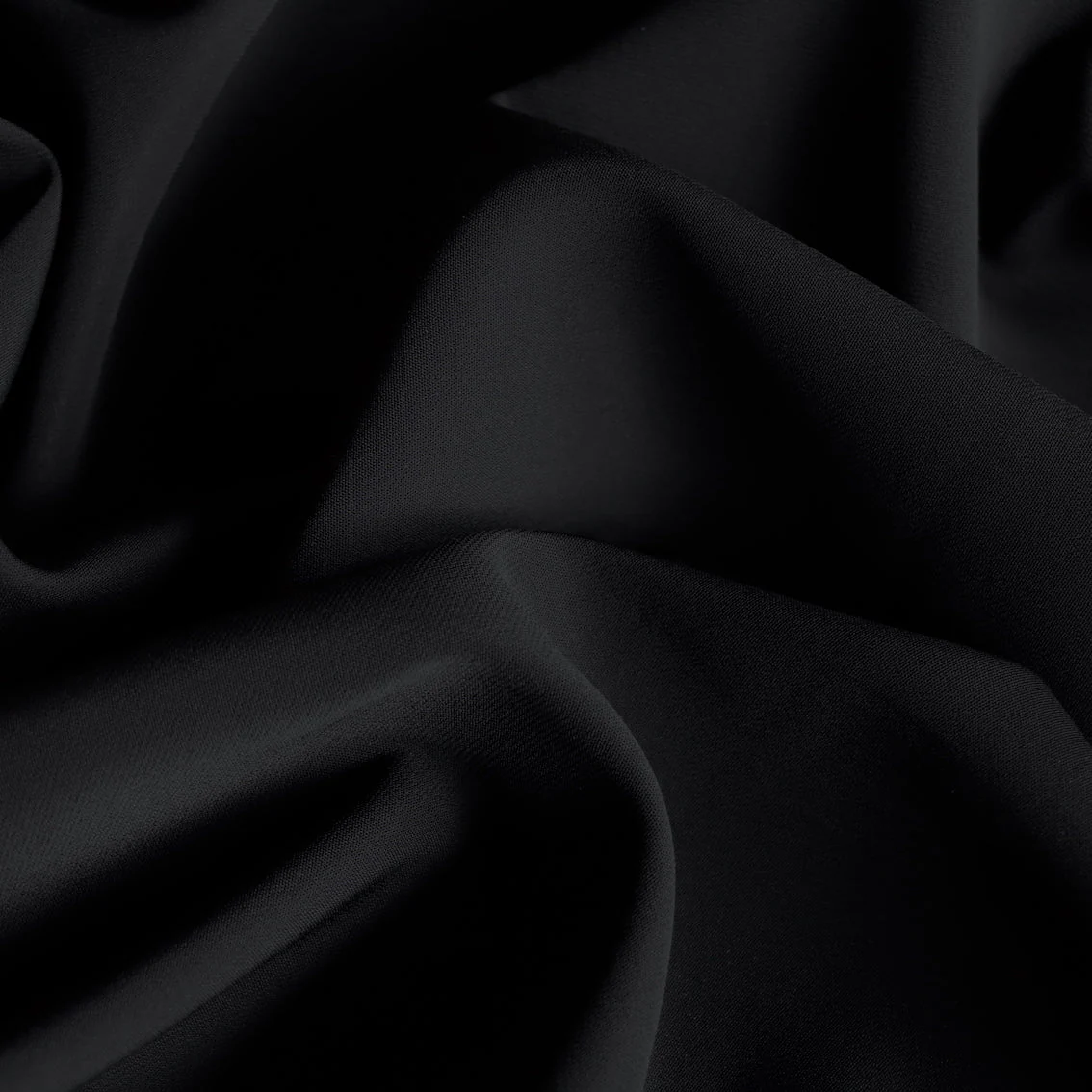 Juno Nero Bonded Stretch Crepe - Image 2