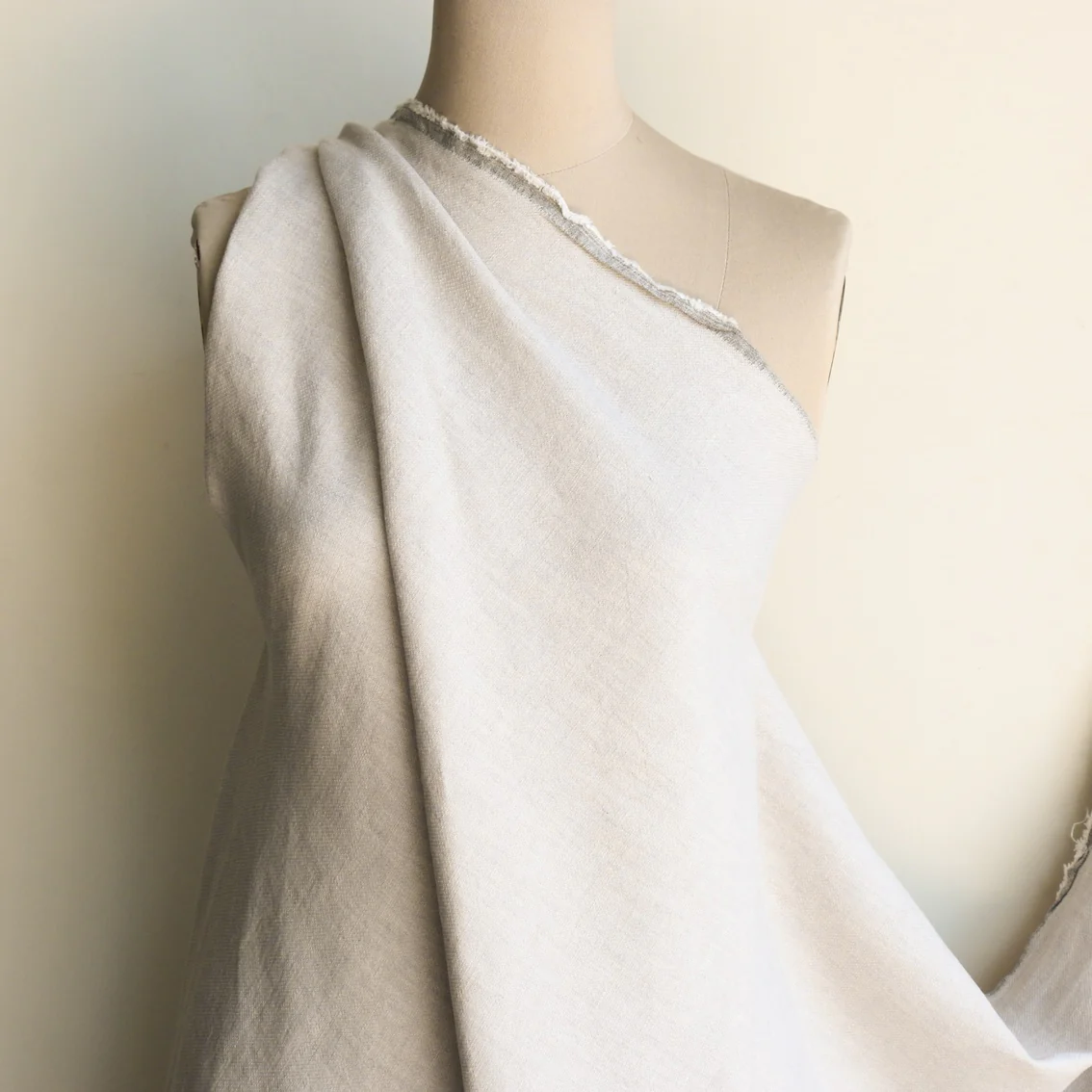 Juno Oatmeal Linen/Cotton - Image 4