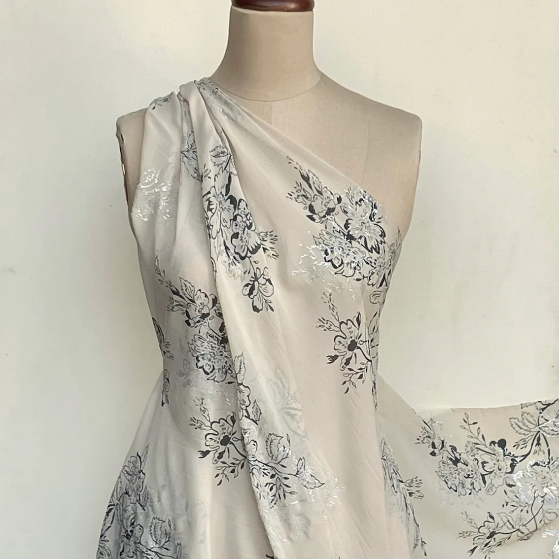 Just Chillin' Silk Georgette - Image 6