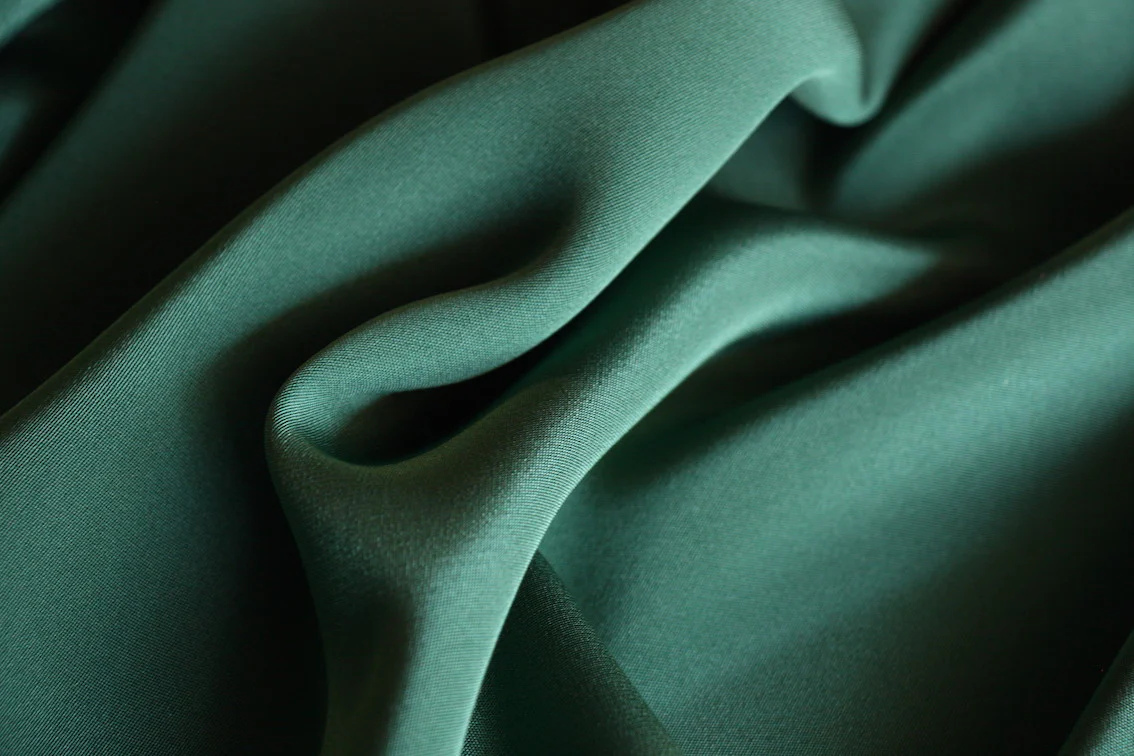 Just Green Silk Faille - Image 2