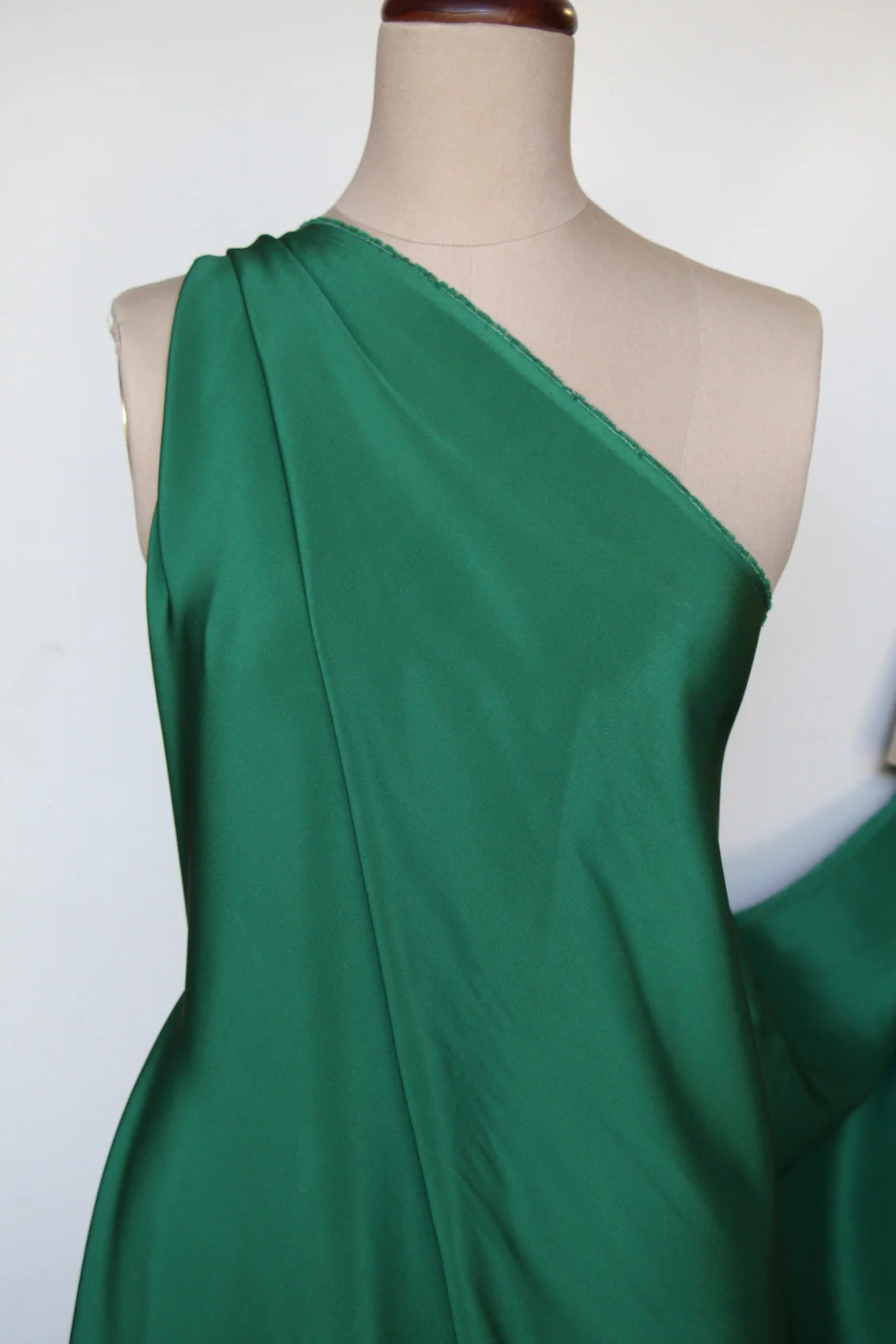 Just Green Silk Faille - Image 4