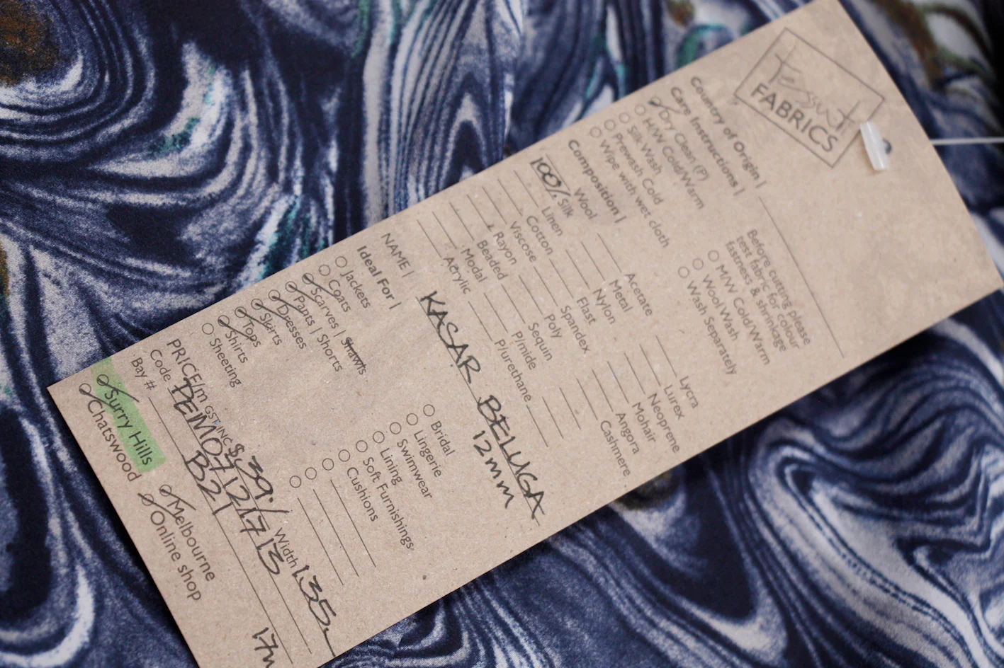 Kasar Beluga - Crepe De Chine - Image 3