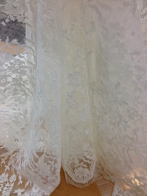 Kate's Leavers Lace - Ivory - Image 5