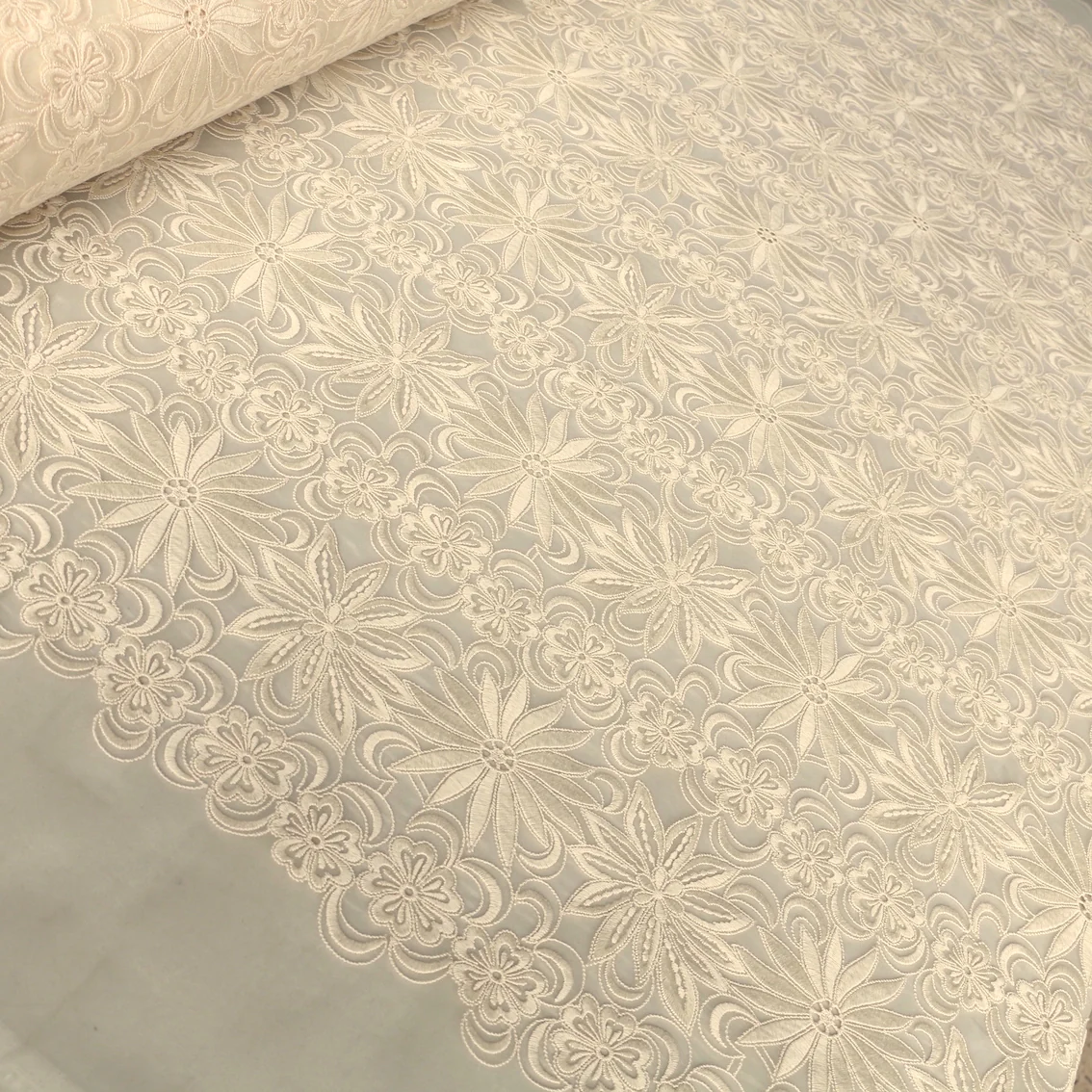 Katia's Garden - Embroidered Organza - Image 6