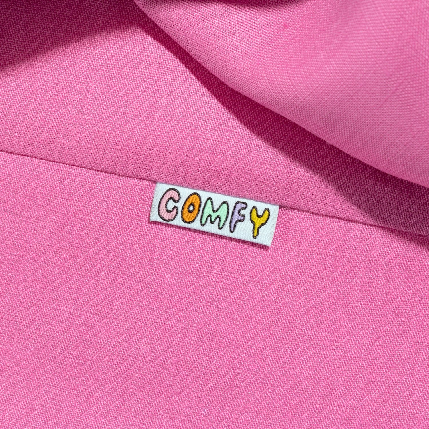 KATM Woven Labels - "Comfy" - printed cotton labels 10 Pack - Image 4
