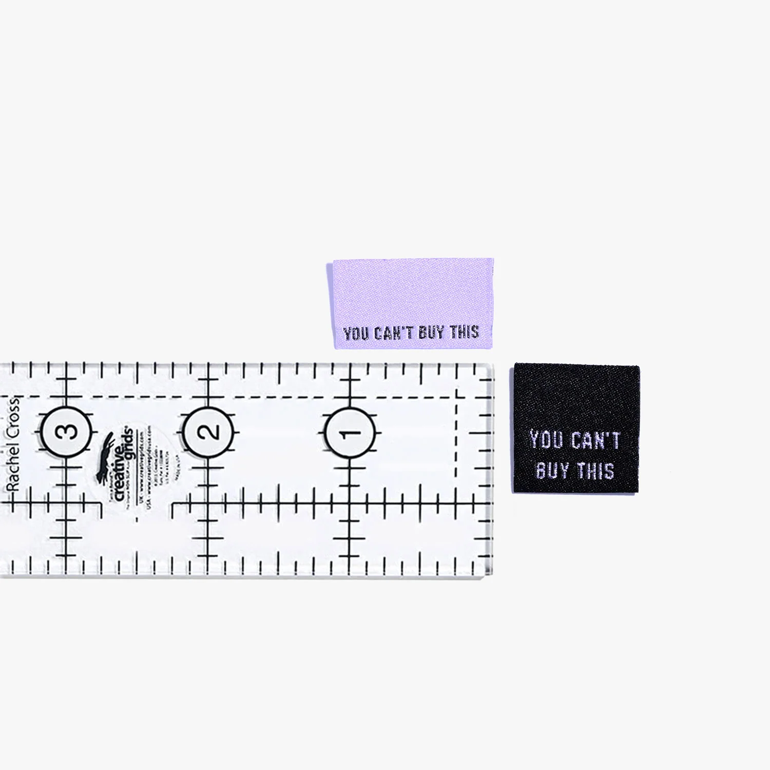 KATM "YOU CAN'T BUY THIS" Labels - Mixed 6 Side Seam and Centrefold Woven Labels - Image 4