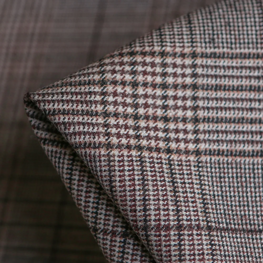Kendall Check Stretch Wool