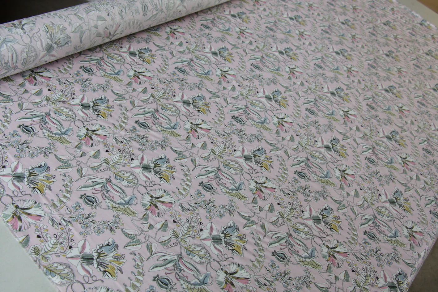 Kew Road Pink Tana Lawn - Liberty Fabrics - Image 3