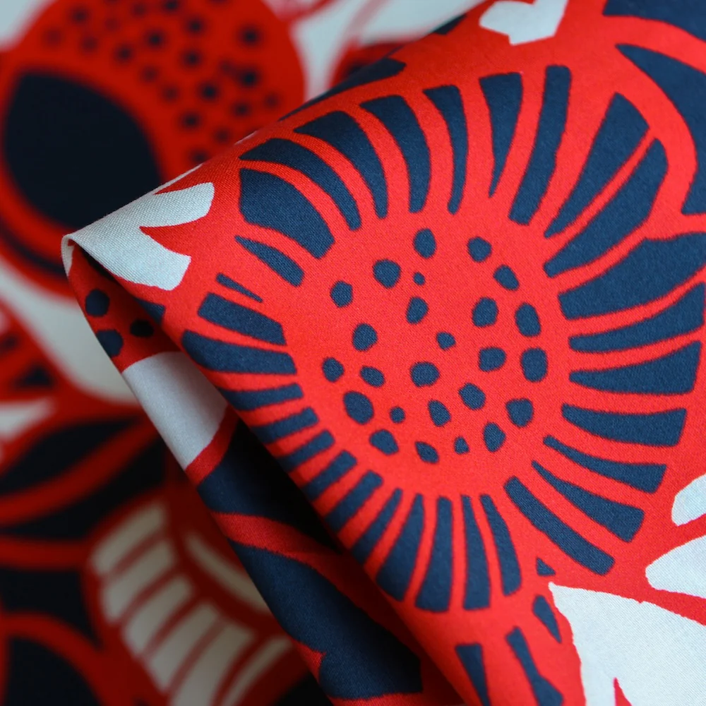 Kicho Bloom Cotton Sateen Finish