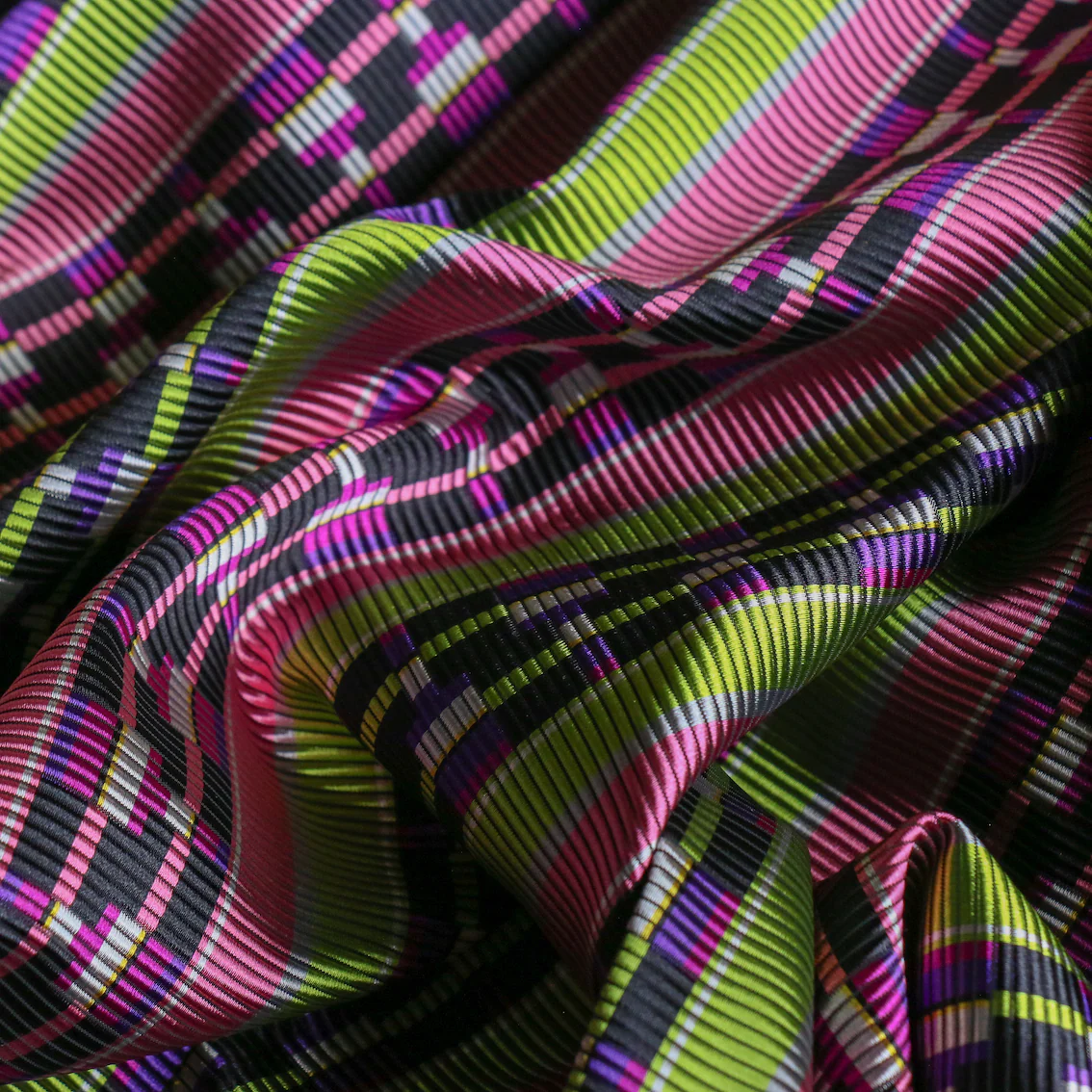 Kiki Stripe Ottoman - Image 2