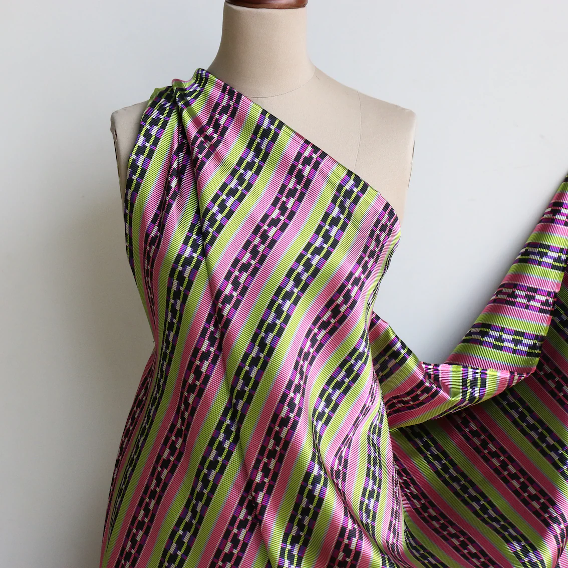 Kiki Stripe Ottoman - Image 4