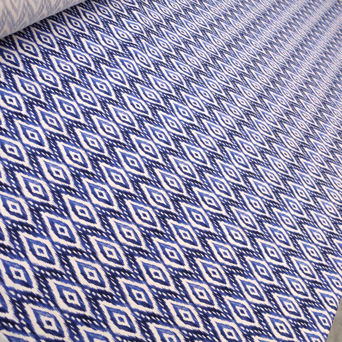 Kim's Ikat Stretch Cotton - Image 4