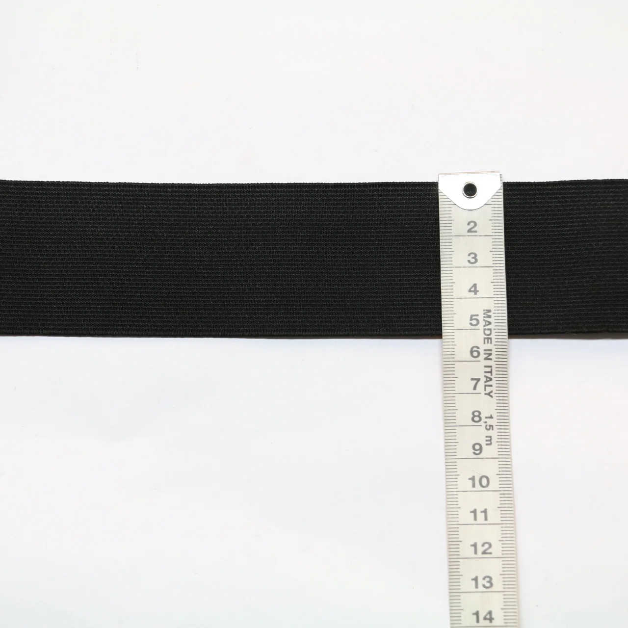 *Knitted Non-Roll Elastic (50mm) - Black - Image 3