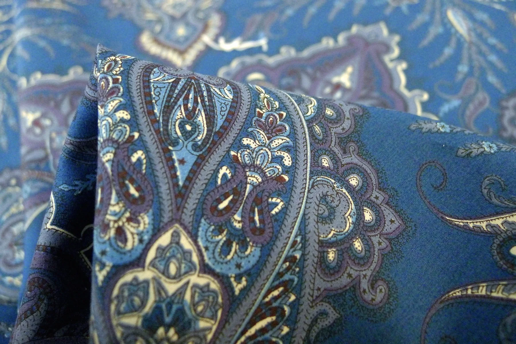 Lady Paisley Blue