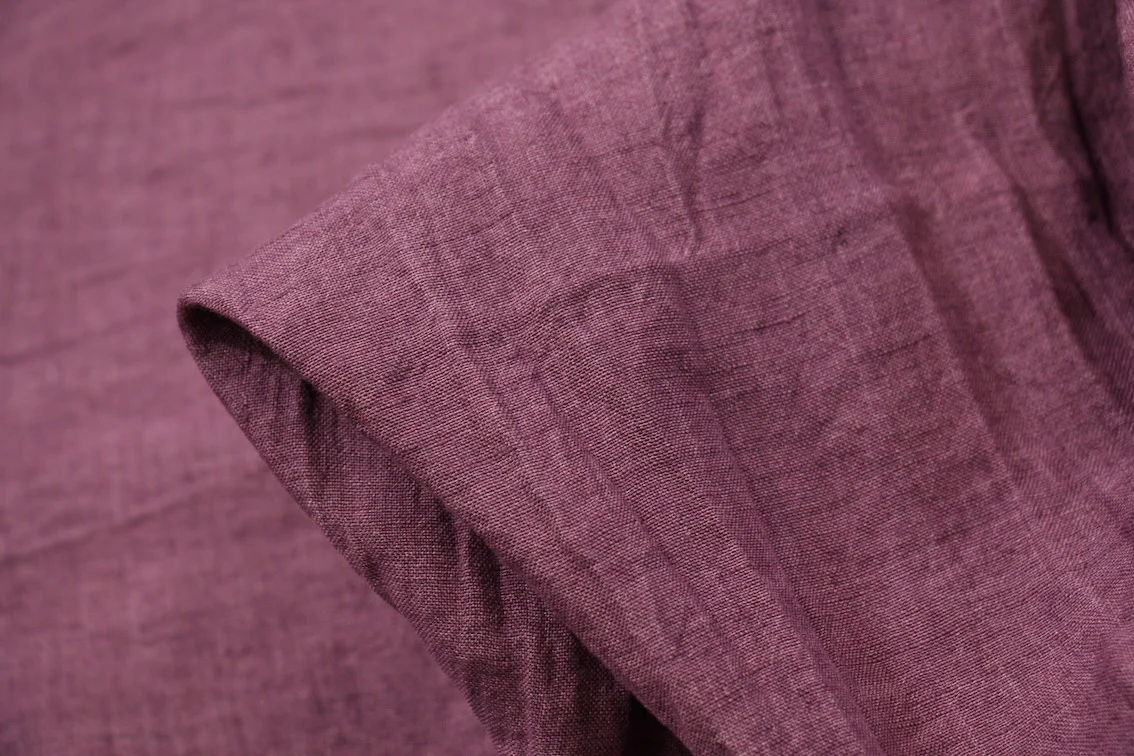 Laf Purple Washed Linen