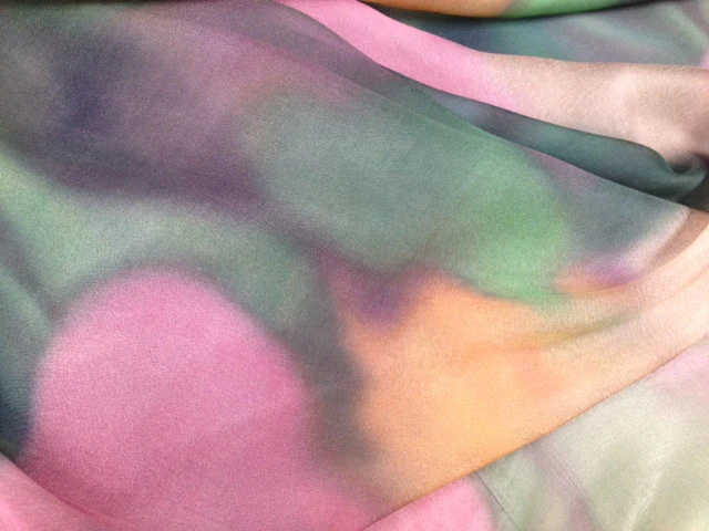Lagoon Dreaming - Silk Chiffon - Image 4