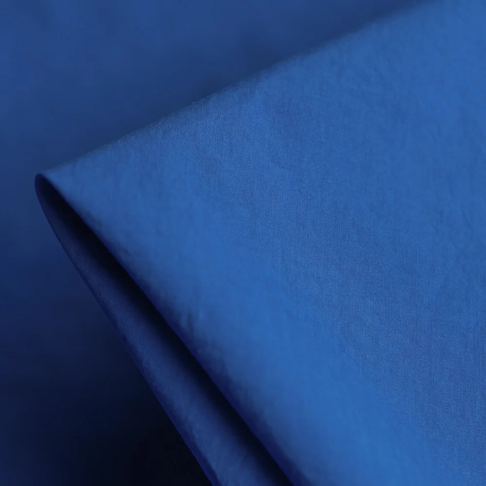 Lamatina Aegean Blue Cotton Poplin