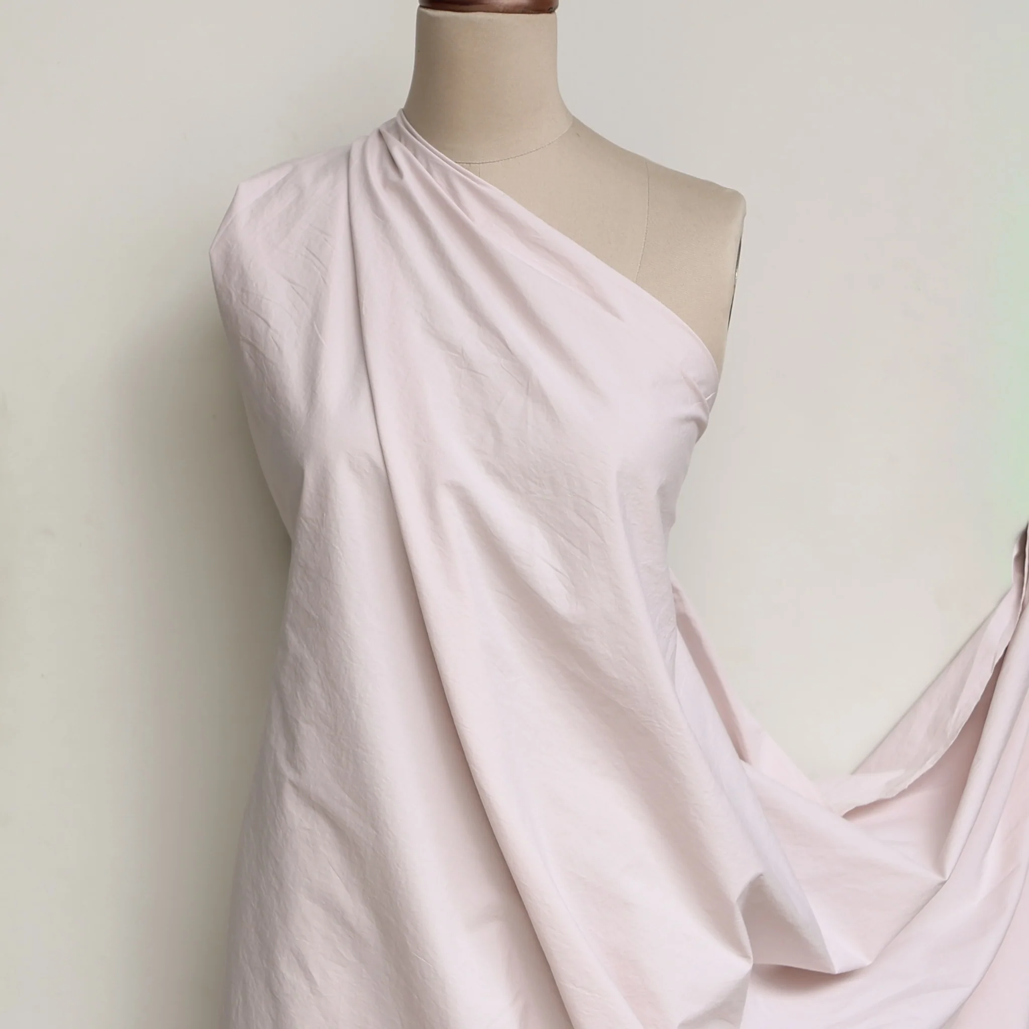 Lamatina Dusty Pink Cotton Poplin - Image 4