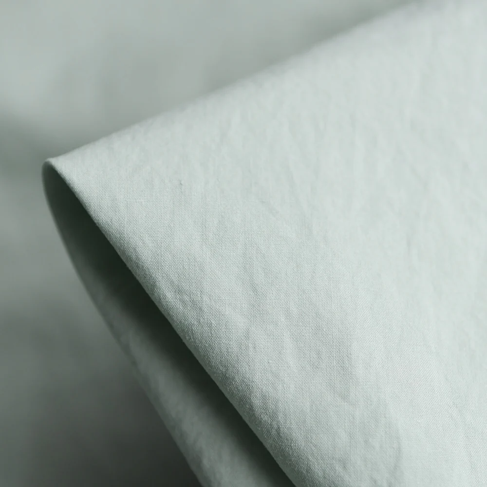 Lamatina Mint Cotton Poplin