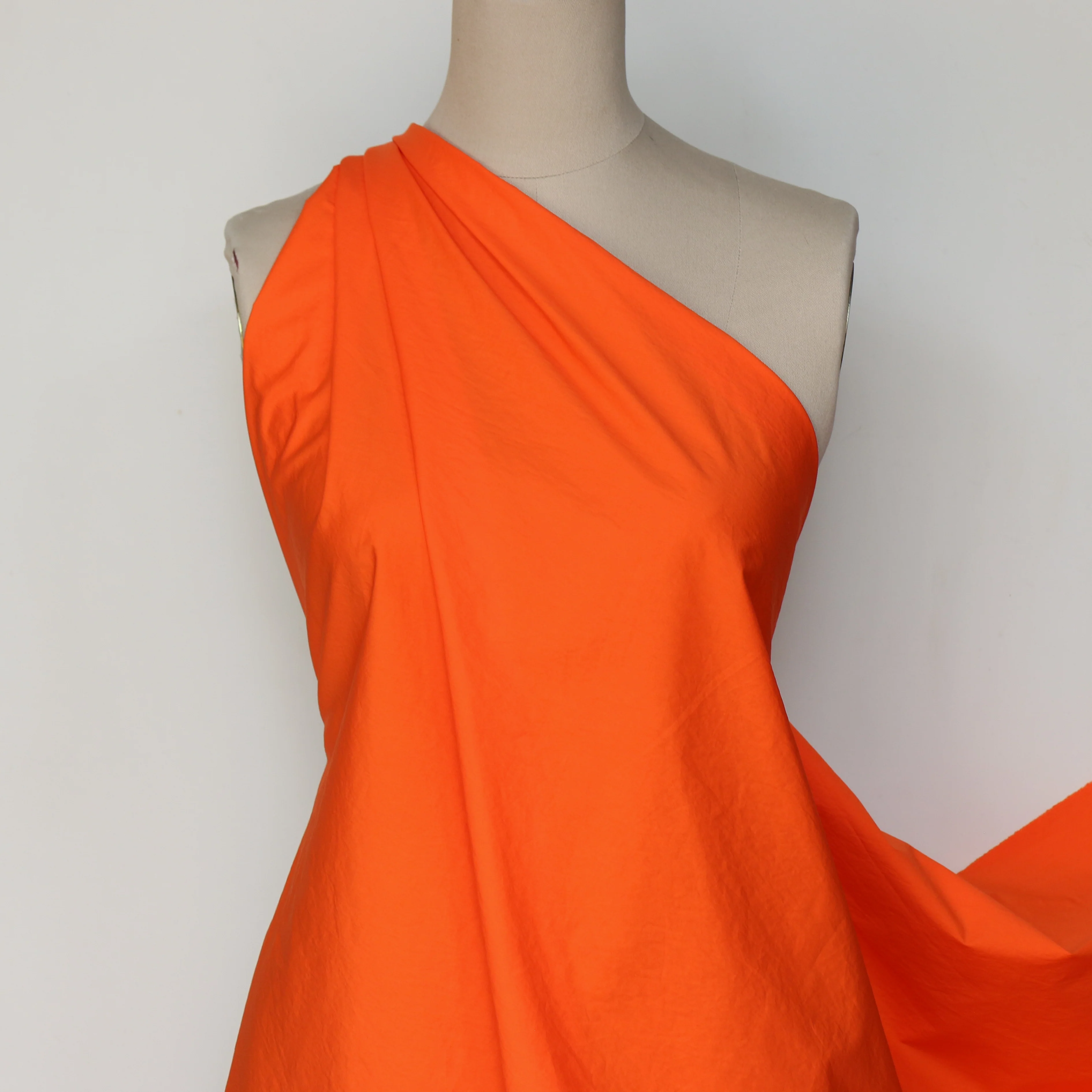 Lamatina Orange Cotton Poplin - Image 4