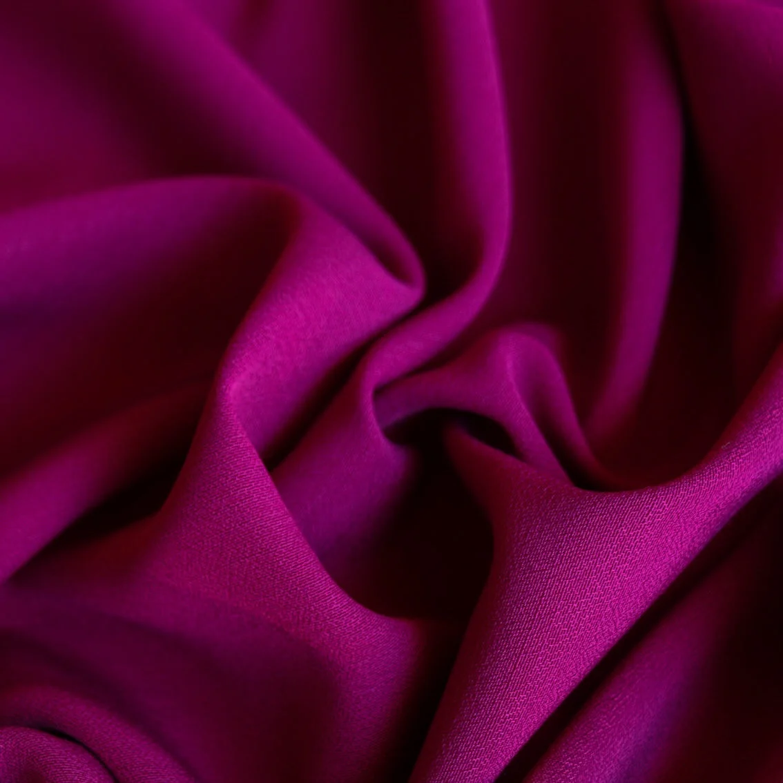 Lara Magenta Satin Backed Wool/Acetate - Image 2