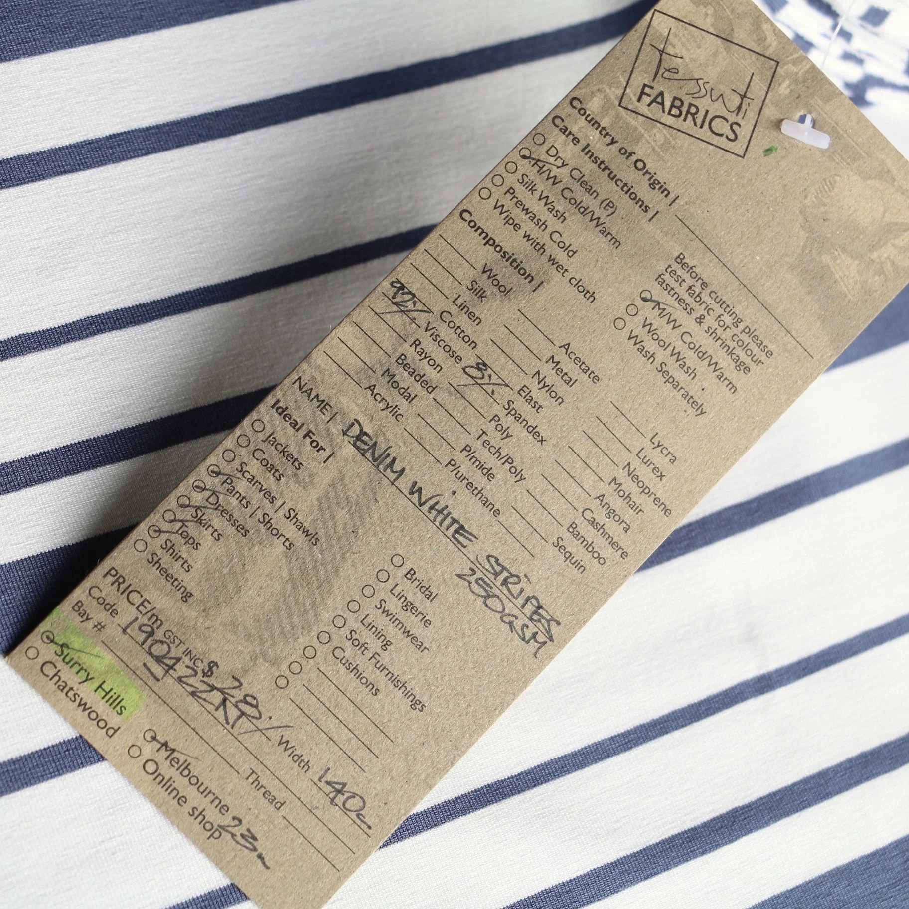 Last Chance of Denim White Stripes - Image 4