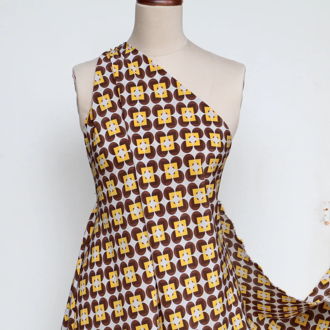 Last Chance of Fellini Mosaic Silk Crepe De Chine - Image 6