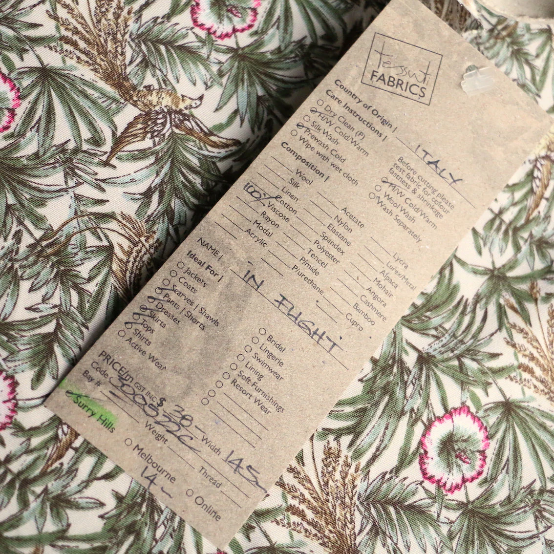 Last Chance of In Flight Viscose Poplin - Image 5