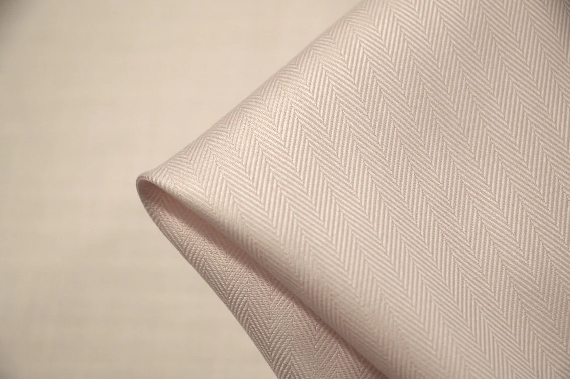 Last Chance of Pink Herringbone Shirting