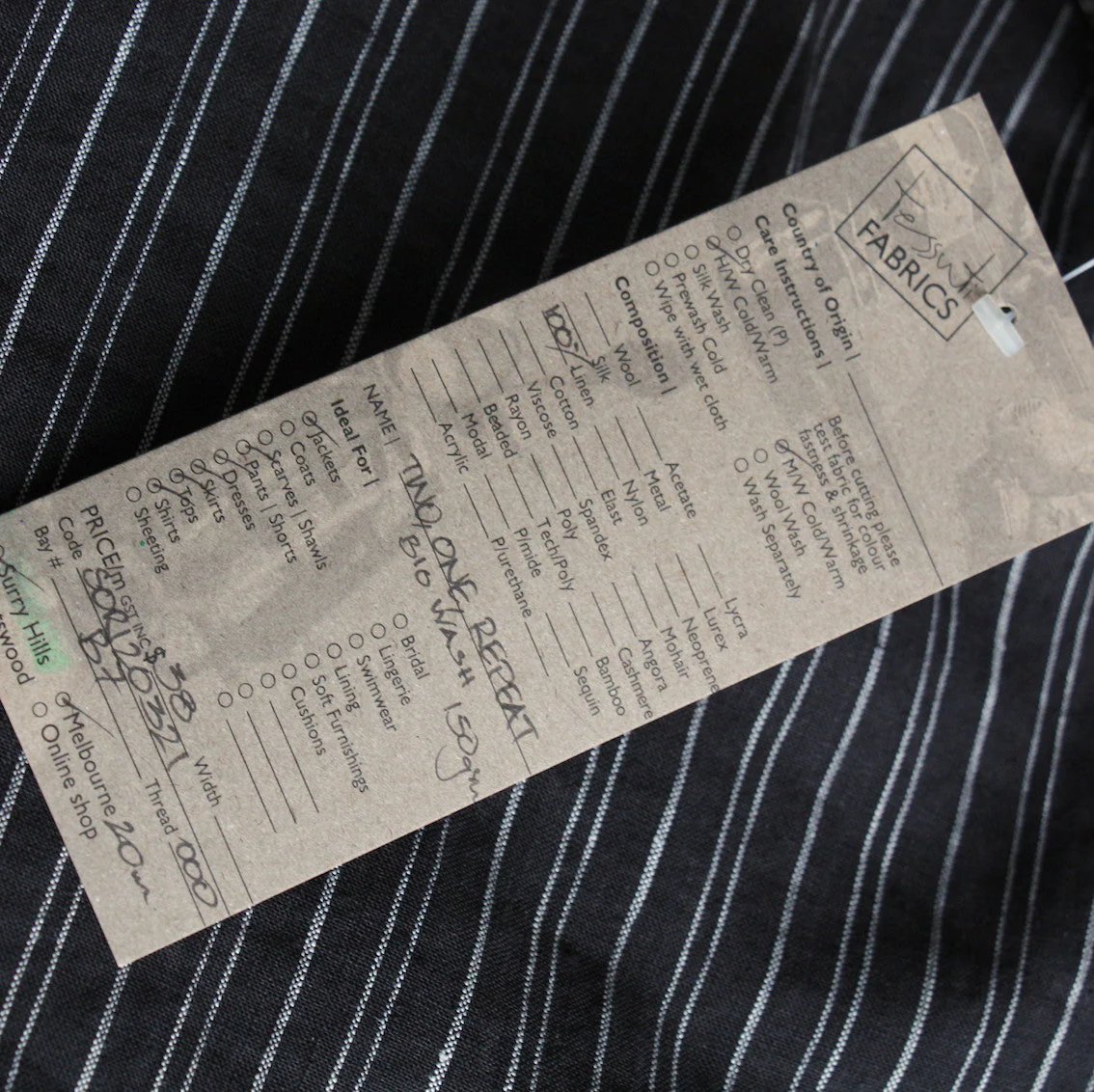 Last chance of Two, One, Repeat Bio Wash Linen - Image 4