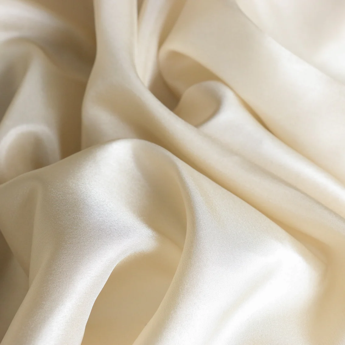 Latte Silk Habutai - Image 2