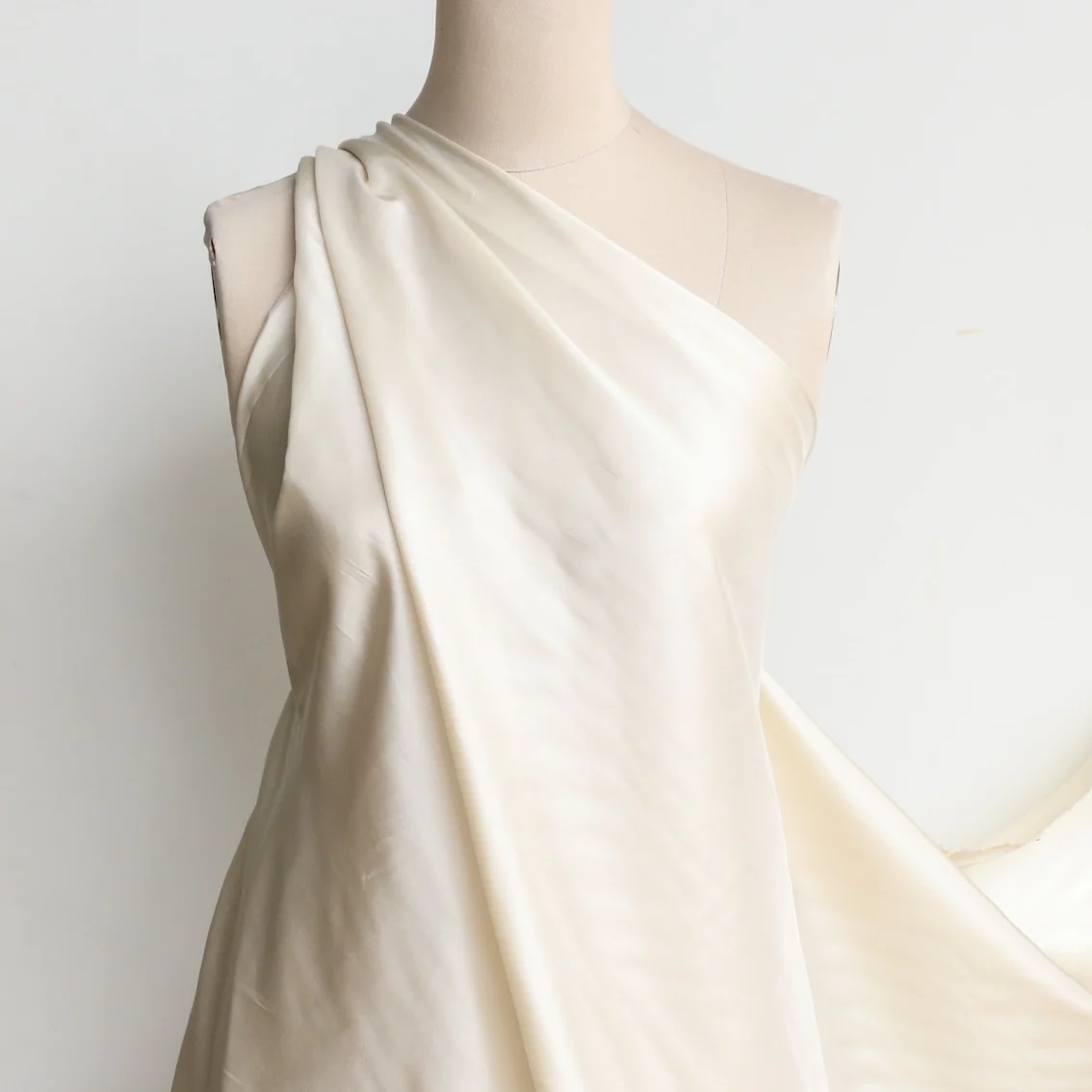 Latte Silk Habutai - Image 4