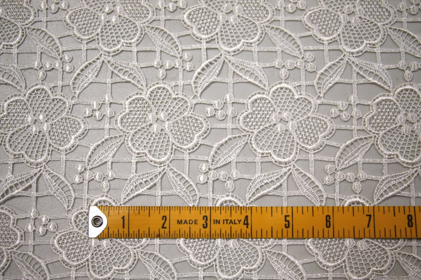 Lattice Floral Ivory - Image 3