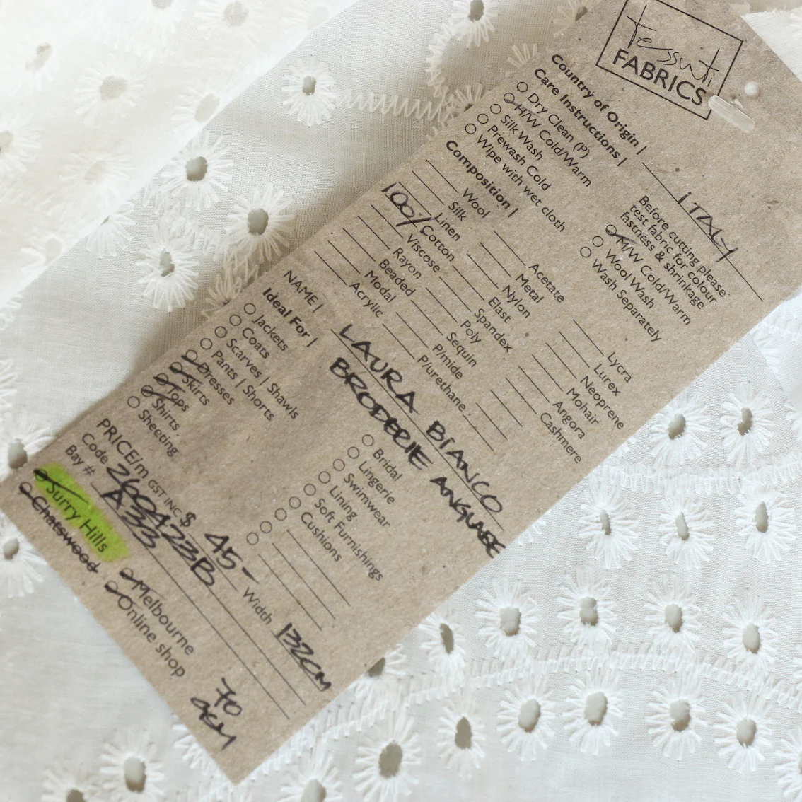 Laura Bianco Broderie Anglaise - Image 5