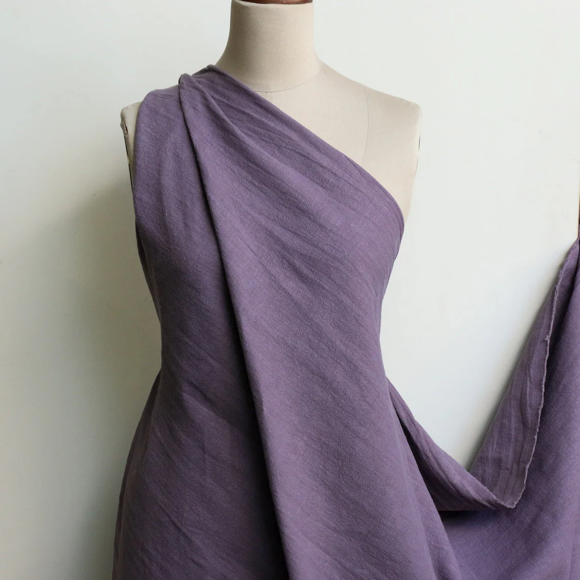 Lavender Pebble Wash Linen - Image 3