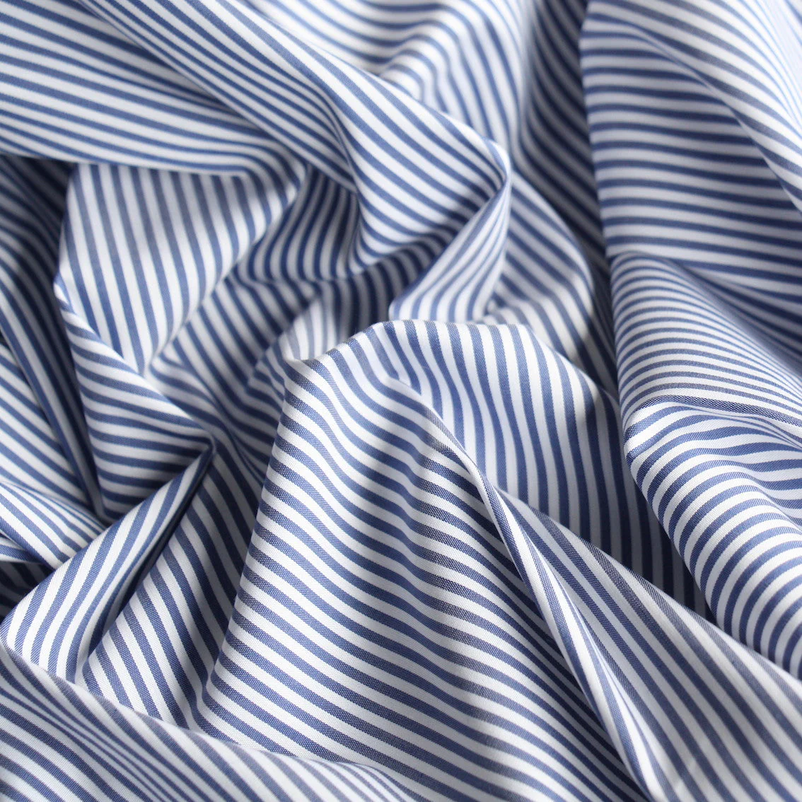 Layered Stretch Cotton Shirting - Image 2