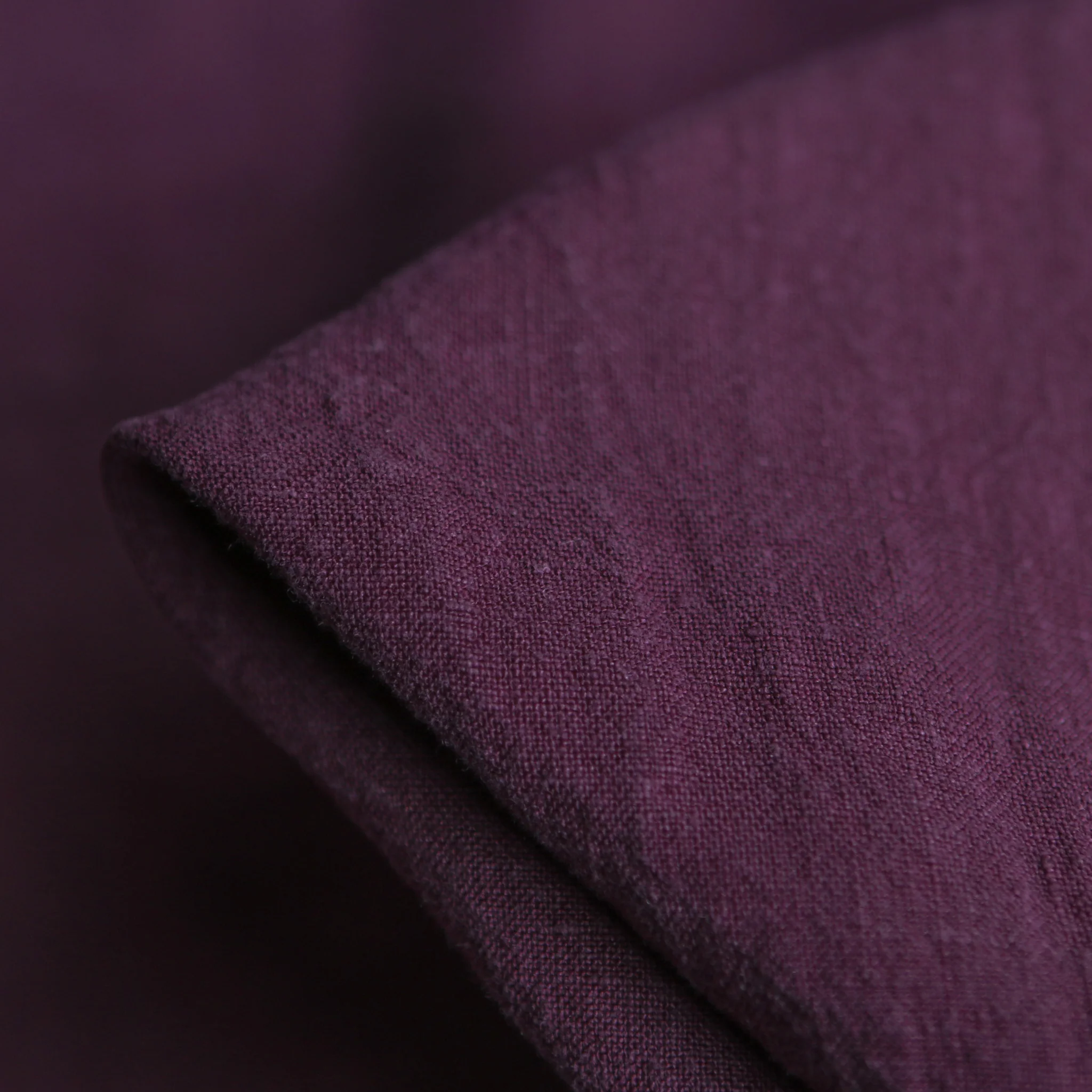 Layla Fig Stone Washed Linen