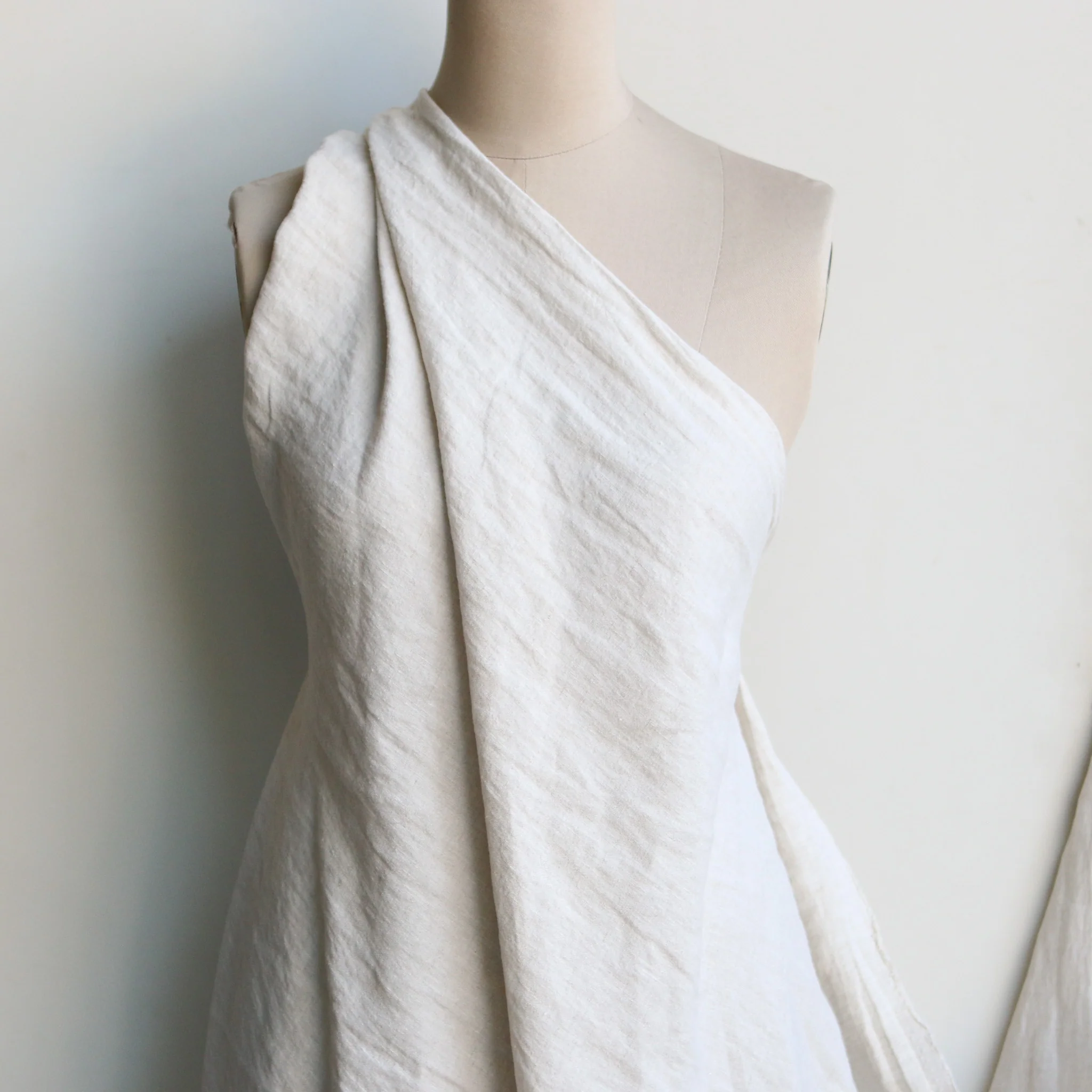 Layla Natural Stone Washed Linen - Image 4