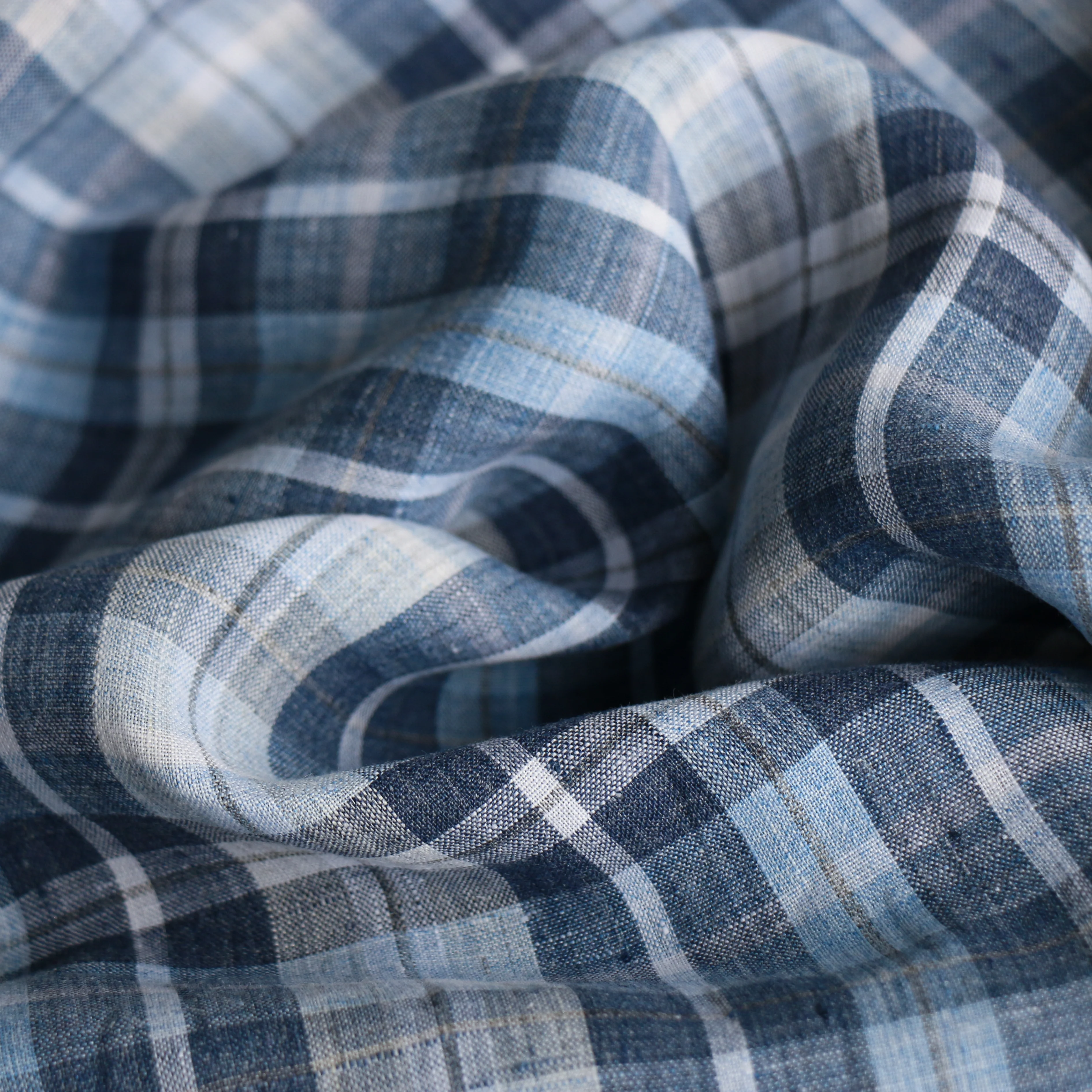 Lazio Check Linen - Image 2