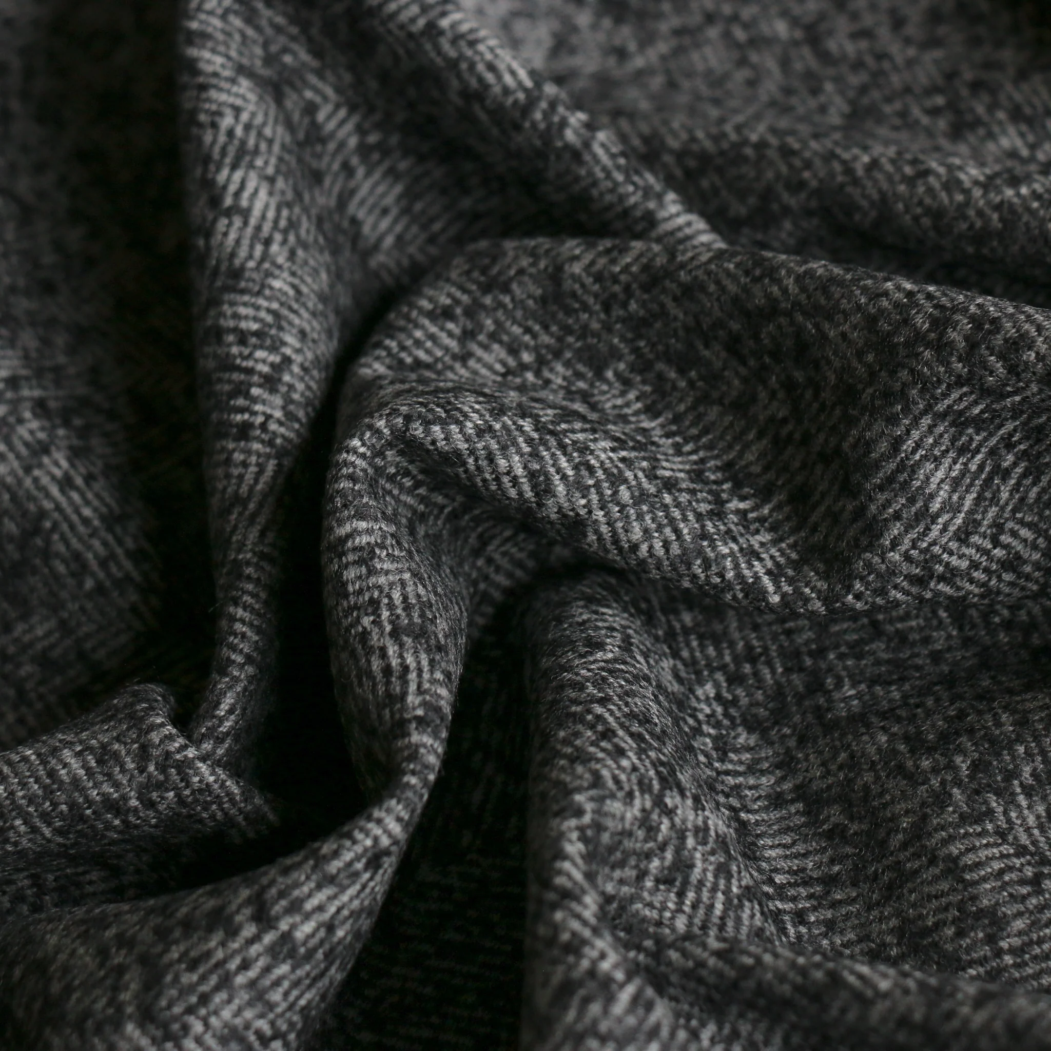 Lazio Herringbone Black/Grey - Image 2