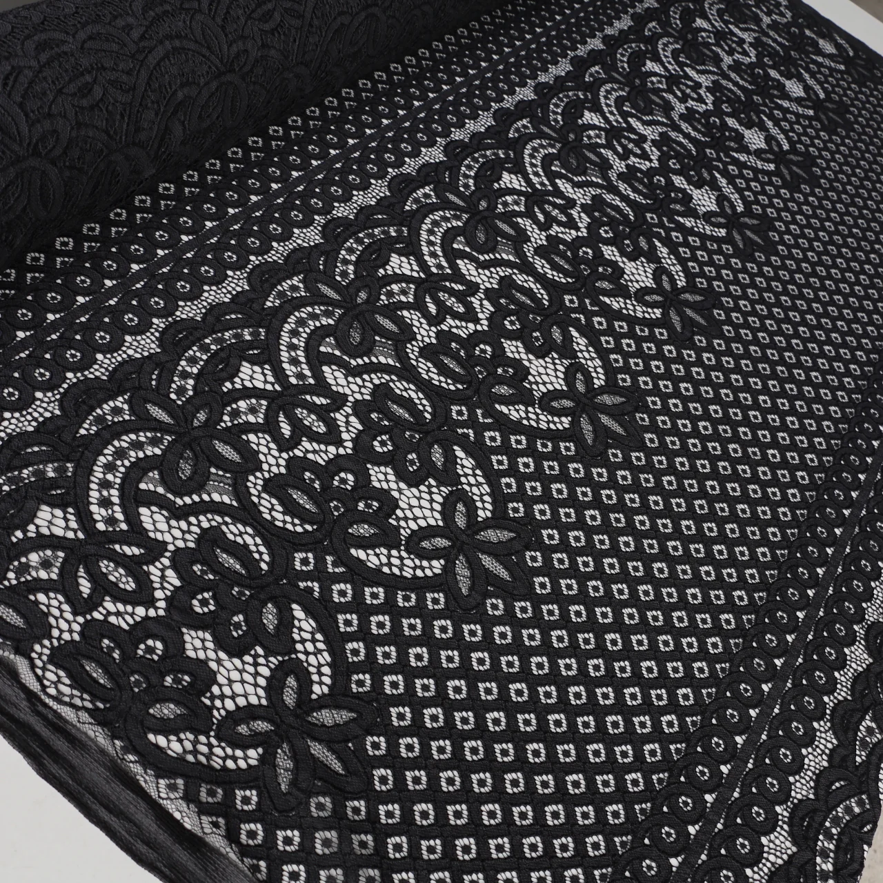 Leah's Lace Ebony - Panel Lace - Image 4