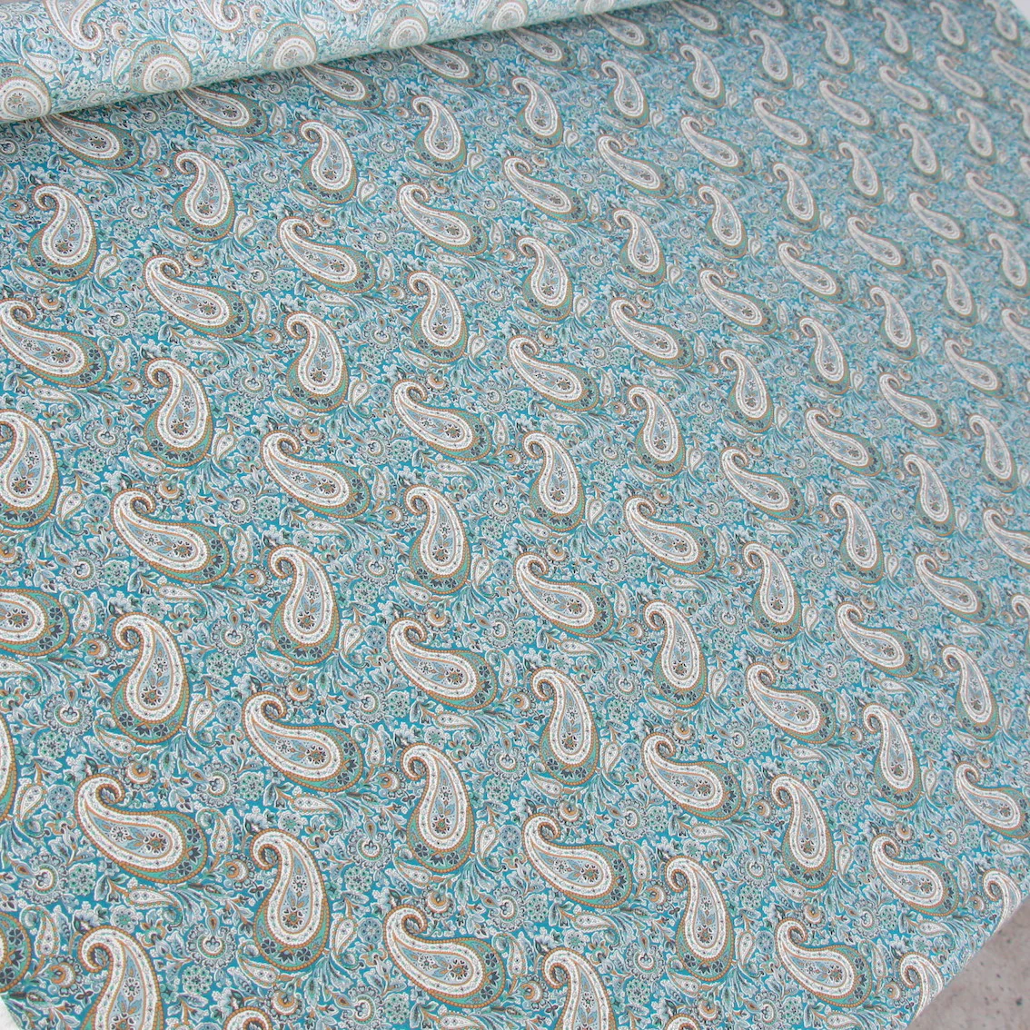Lee Manor Aqua  - Liberty Tana Lawn™ - Image 3