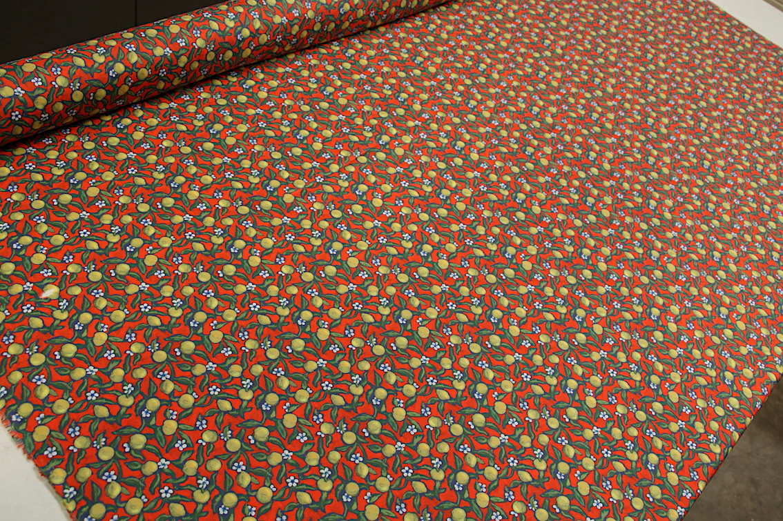 Lemon Grove Red - Liberty Tana Lawn - Image 4