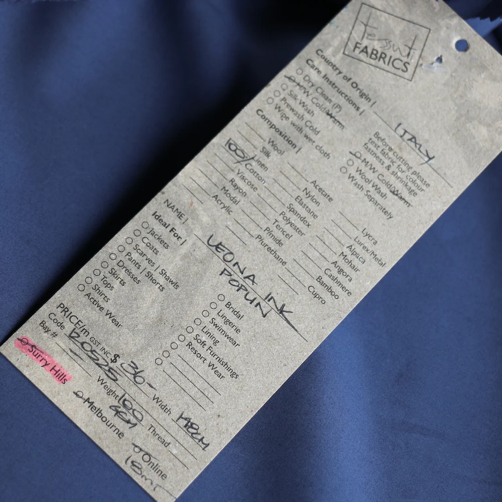 Leona Ink Cotton Poplin - Image 3