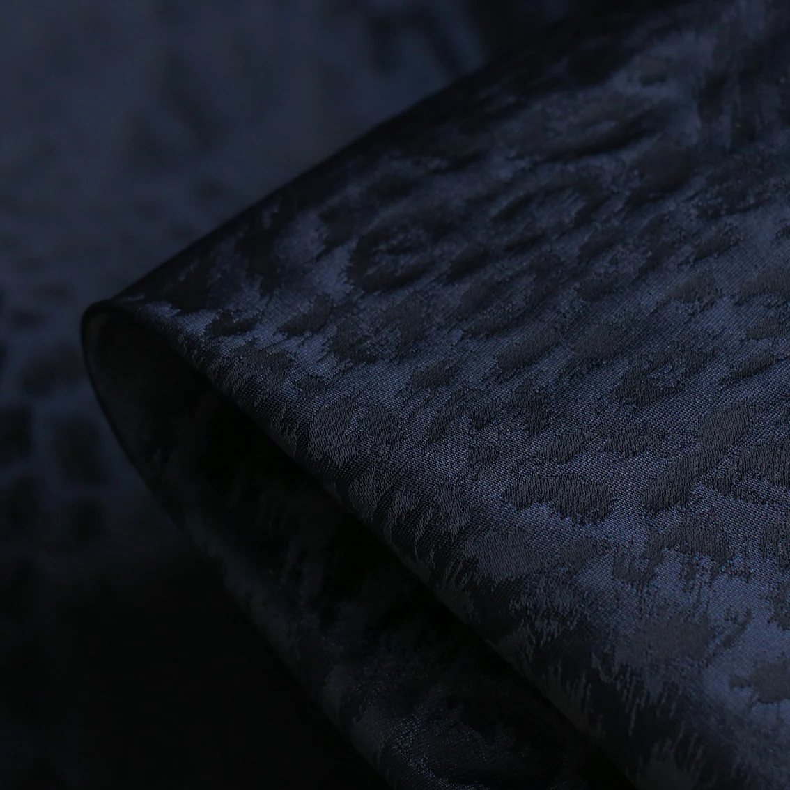 Leopard Midnight Jacquard