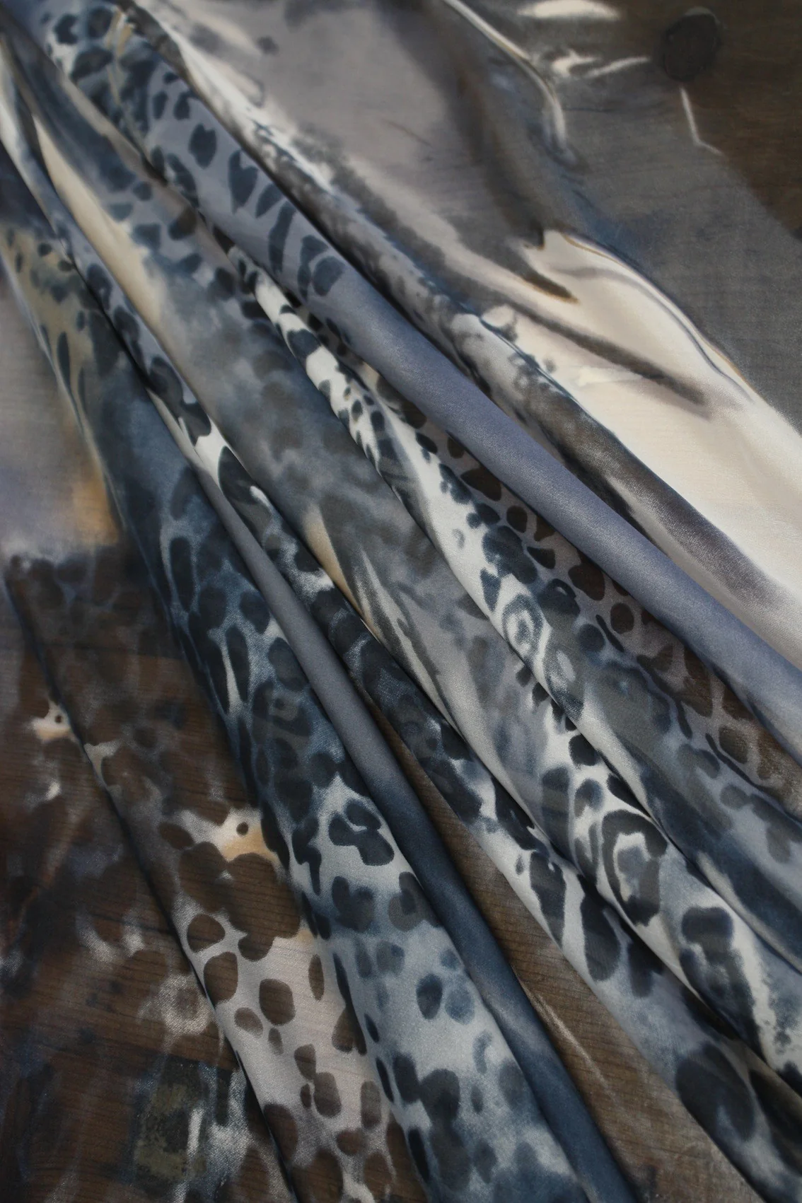 Leopard Tango Silk Chiffon - Image 3