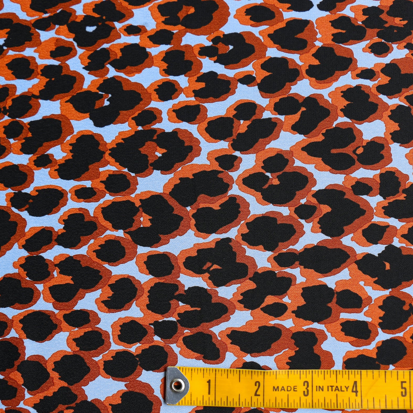 Leopardo Cielo Viscose Crepe - Image 3