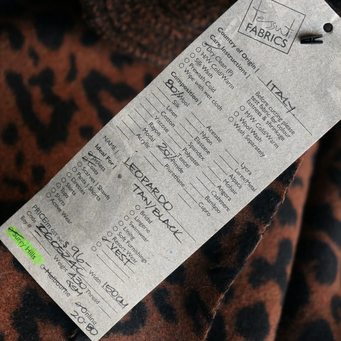 Leopardo Tan/Black Coating - Image 4
