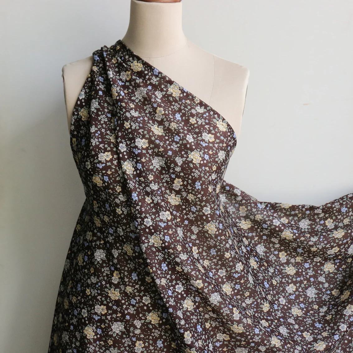 Libertine Fiori Wool/Silk Voile - Image 4