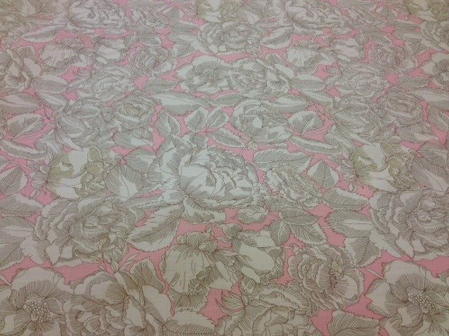 Liberty - August Rose Pink Tana Lawn - Image 2